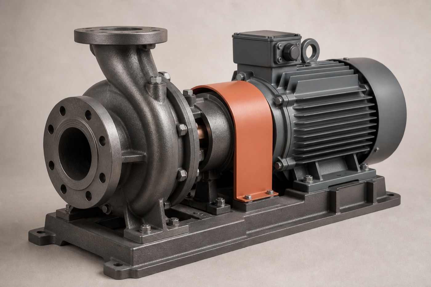 Industrial pumps and motors